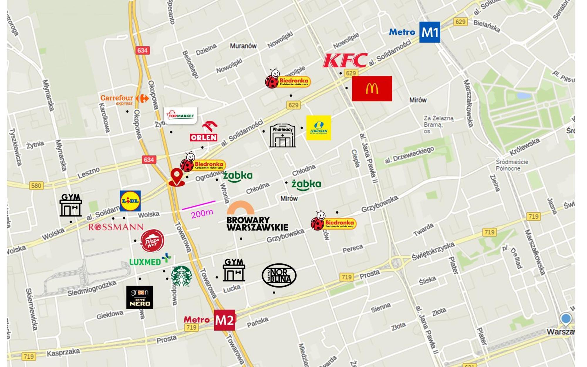 Greenview Warsaw City Centre Ogrodowa Fv ภายนอก รูปภาพ